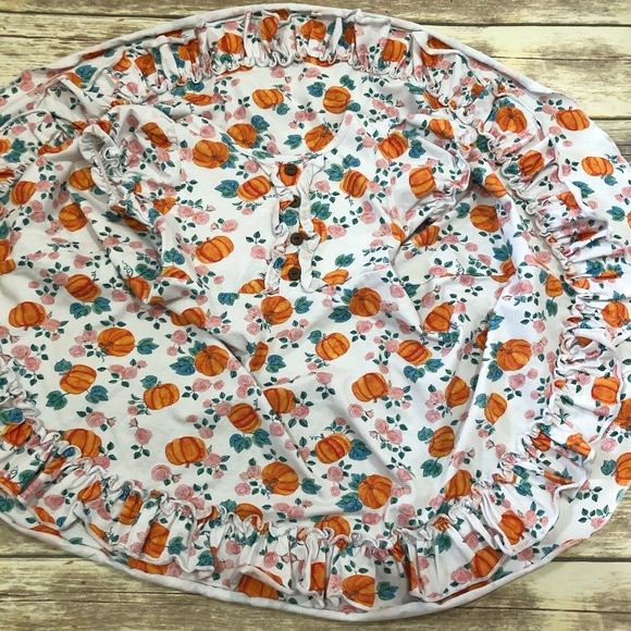 Tiny twirls pumpkin dress - Picture 7 of 7